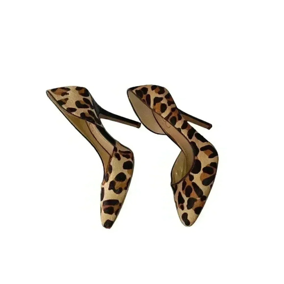 BCBG Women's High Heels Fur Faux US size 5.5B animal print - Picture 8 of 11